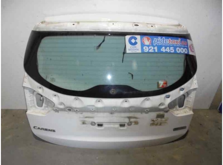 Recambio de porton trasero para kia carens ( ) 1.7 crdi cat referencia OEM IAM 73700A4040 BLANCO 5 PUERTAS