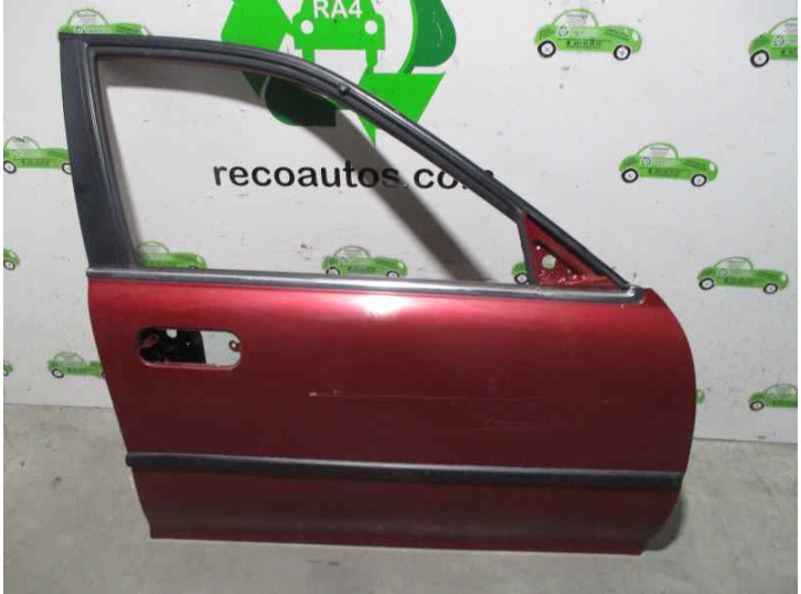 Recambio de puerta delantera derecha para mg serie 600 (rh) 2.0 turbodiesel referencia OEM IAM  4 PUERTAS ROJA
