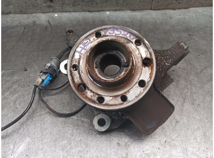Recambio de mangueta delantera izquierda para opel vectra c berlina 3.0 v6 cdti cat (y 30 dt / lb5) referencia OEM IAM 13136698 