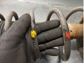 Recambio de amortiguador trasero derecho para hyundai elantra (xd) 1.6 16v cat referencia OEM IAM 553612D100  