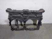 Recambio de calandra delantera de radiador para peugeot 206 berlina 1.9 diesel referencia OEM IAM 7104Q3 DE FIBRA CON CERRADURA 