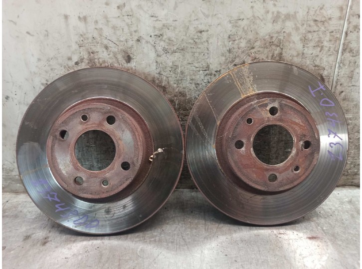 Recambio de disco freno delantero para fiat punto berlina (188) 1.2 16v cat referencia OEM IAM   