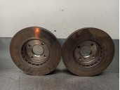 Recambio de disco freno delantero para nissan note 1.5 dci turbodiesel cat referencia OEM IAM 402061HA0A  