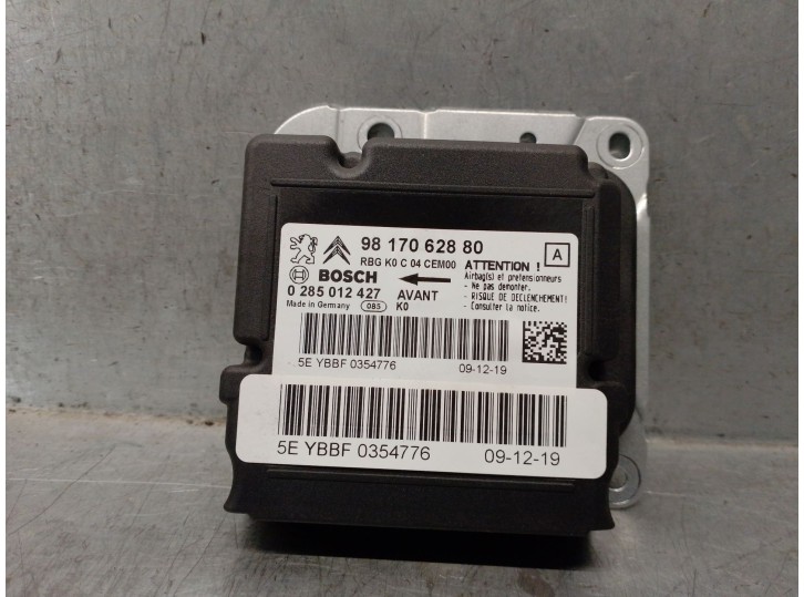 Recambio de centralita airbag para peugeot expert furgoneta (v_) 2.0 bluehdi 120 referencia OEM IAM 9817062880  0285012427 BOSCH
