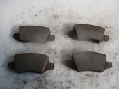 Recambio de pastillas de freno para mercedes-benz clase a (w168) 190 (168.032) referencia OEM IAM   TRASERAS