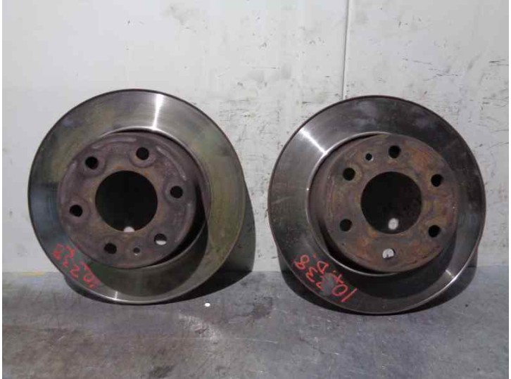 Recambio de disco freno trasero para iveco daily caja cerrada (2006 =>) 2.3 diesel referencia OEM IAM 