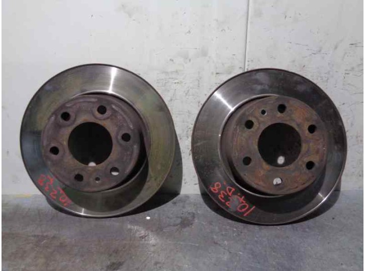 Replacement rear brake disc for Iveco Daily closed box (2006 =>) 2.3 diesel OEM IAM reference 