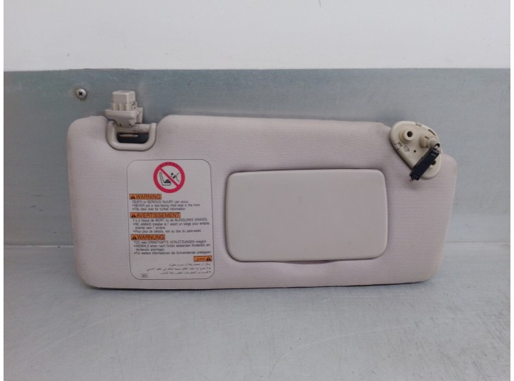 Recambio de parasol derecho para subaru legacy familiar/outback b13 (bp) 3.0 cat referencia OEM IAM 92011AG081OR  