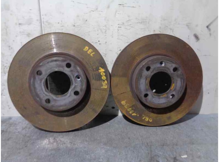 Recambio de disco freno delantero para chevrolet aveo sedán 1.4 cat referencia OEM IAM 