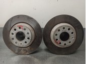 Recambio de disco freno trasero para skoda superb combi (3v5) 2.0 tdi referencia OEM IAM 3Q0615601  