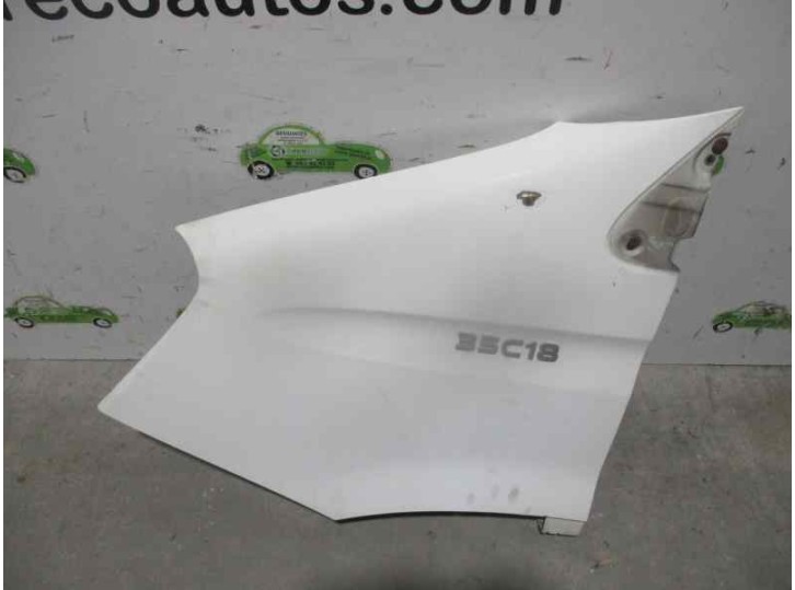 Recambio de aleta delantera izquierda para iveco daily caja cerrada (2006 =>) 3.0 diesel referencia OEM IAM 3800002 BLANCA 