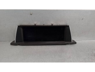 Recambio de pantalla multifuncion para bmw serie 5 gran turismo (f07) 530d xdrive referencia OEM IAM 65509284972 