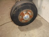 Replacement rear axle for Fiat Tipo II (357) Berlina 1.3 16V M-Jet CAT OEM IAM reference DRUM 5 HOLES AXLE 1