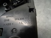 Recambio de maneta interior trasera izquierda para seat leon (5f1) 1.6 tdi referencia OEM IAM 5F4839113B  