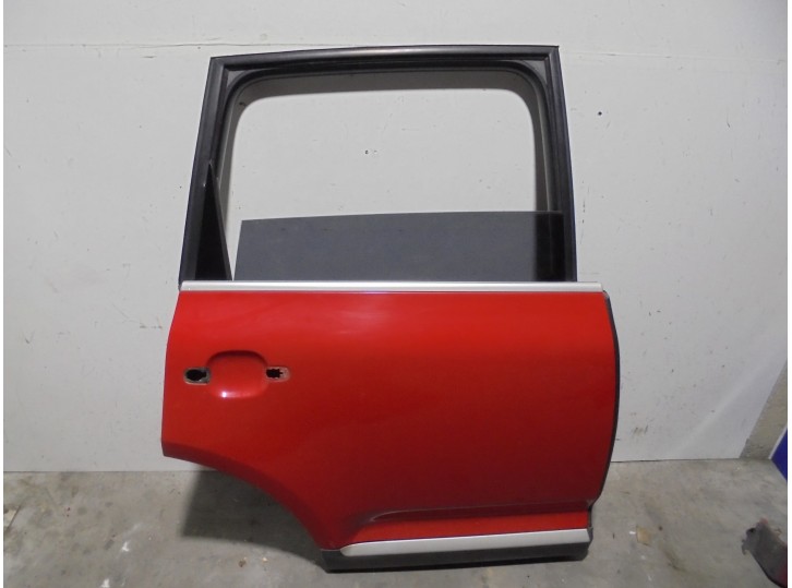 Replacement rear right door for Porsche Cayenne (Typ 9PA) S OEM IAM reference 95553301206 RED 5 DOORS