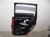 Replacement rear right door for Porsche Cayenne (Typ 9PA) S OEM IAM reference 95553301206 RED 5 DOORS