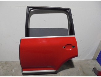 Recambio de puerta trasera izquierda para porsche cayenne (typ 9pa) s referencia OEM IAM 95553301103 ROJA 5 PUERTAS