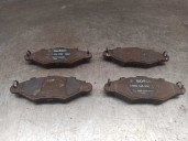 Recambio de pastillas de freno para peugeot 206 berlina 1.4 referencia OEM IAM  0986494039 BOSCH