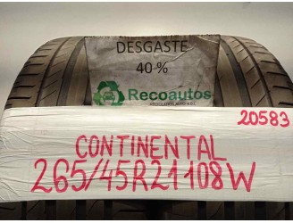 Recambio de neumatico continental para infiniti fx 3.7 v6 cat referencia OEM IAM 26545R21108W CONTINENTAL CONTISPORTCONTACT 5