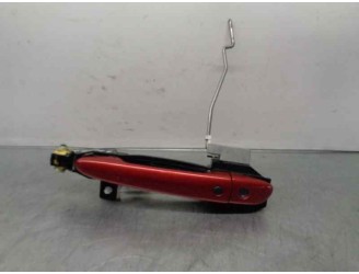 Replacement front left exterior door handle for Mazda 3 Lim. () 2.0 CAT OEM IAM reference KD475941XD 4 PINS 