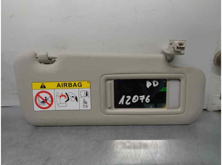 Recambio de parasol derecho para mazda 3 lim. () 2.0 cat referencia OEM IAM BHS369270  