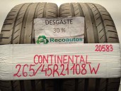 Recambio de neumatico continental para infiniti fx 3.7 v6 cat referencia OEM IAM 26545R21108W CONTINENTAL CONTISPORTCONTACT 5