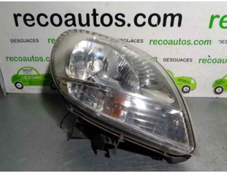 Recambio de faro derecho para nissan kubistar (x76) 1.5 dci turbodiesel cat referencia OEM IAM 8200589033 89902189 VALEO