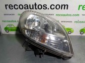 Recambio de faro derecho para nissan kubistar (x76) 1.5 dci turbodiesel cat referencia OEM IAM 8200589033 89902189 VALEO