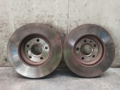 Replacement front brake disc for Chevrolet Aveo sedan LTZ OEM IAM reference 13502824 