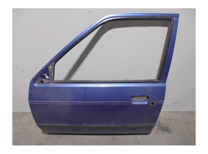 Recambio de puerta delantera izquierda para ford orion 1.6 referencia OEM IAM 1648729 AZUL 5 PUERTAS