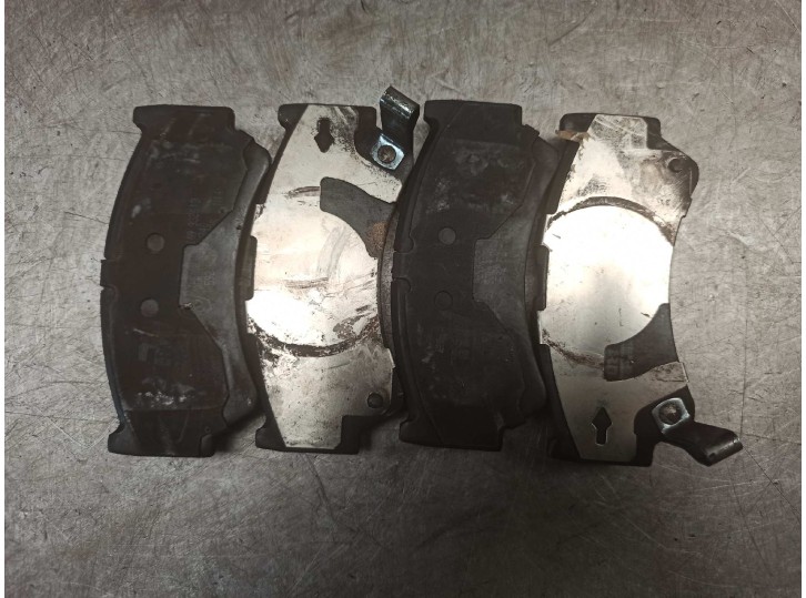 Recambio de pastillas de freno para nissan almera (n15) 1.4 16v cat referencia OEM IAM 