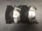 Recambio de pastillas de freno para nissan almera (n15) 1.4 16v cat referencia OEM IAM 