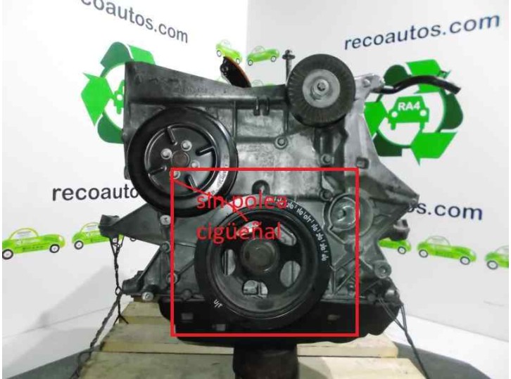 Recambio de bloque para mercedes-benz clase c (w203) sportcoupe 1.8 cat referencia OEM IAM 2710101505 271946 