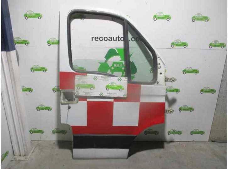 Recambio de puerta delantera derecha para iveco c35 c35 35c11 referencia OEM IAM 99460120 BLANCA ROTULADA 2 PUERTAS