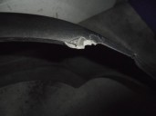 Recambio de paragolpes trasero para mg mg zr 105 referencia OEM IAM NEGRO 3 PUERTAS