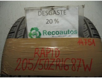 Recambio de neumatico/s para mg mg zr 105 referencia OEM IAM 20550ZR1687W RAPID P609