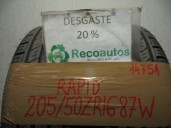 Recambio de neumatico/s para mg mg zr 105 referencia OEM IAM 20550ZR1687W RAPID P609