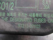 Recambio de caja reles / fusibles para hyundai atos prime (mx) 1.0 cat referencia OEM IAM 9121302103 9121102000 
