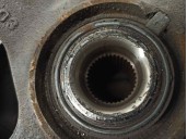 Recambio de mangueta delantera izquierda para volvo s40 berlina 2.4 cat referencia OEM IAM 3M513K171 