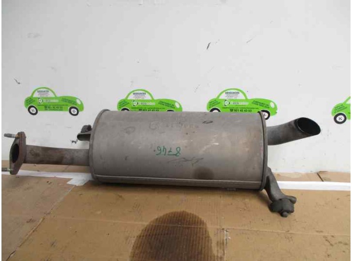 Recambio de tubo escape trasero para hyundai getz (tb) 1.5 crdi cat referencia OEM IAM TBM70 287301C200 U014 SEJONG