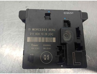 Recambio de centralita cierre para mercedes-benz clase e (w211) berlina e 220 cdi (211.006) referencia OEM IAM 2118201626 356680