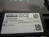 Recambio de modulo confort para nissan qashqai (j10) 1.5 dci turbodiesel cat referencia OEM IAM 284B2JD02C 5WK48883 CONTINENTAL