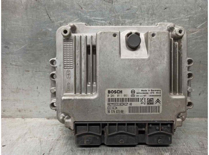 Recambio de centralita motor uce para citroën c2 1.4 hdi referencia OEM IAM 9657061180 0281011861 BOSCH