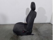 Replacement front right seat for Opel Corsa D 1.2 16V CAT (Z 12 XEP / LB4) OEM IAM reference 2250328 BLACK AND GREY FABRIC