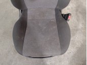Replacement front right seat for Opel Corsa D 1.2 16V cat (Z 12 XEP / LB4) OEM IAM reference 2250328 BLACK AND GREY FABRIC