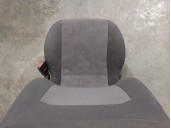 Replacement right front seat for Opel Corsa D 1.2 16V CAT (Z 12 XEP / LB4) OEM IAM reference 2250328 BLACK AND GREY FABRIC