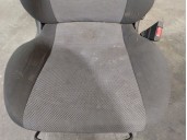 Replacement front right seat for Opel Corsa D 1.2 16V CAT (Z 12 XEP / LB4) OEM IAM reference 2250328 BLACK AND GREY FABRIC