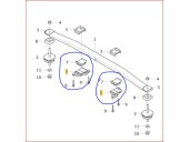 Recambio de soporte motor para volvo xc60 referencia OEM IAM 31681177  