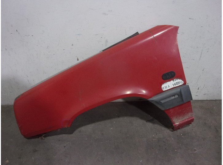 Replacement front left fender for Renault Rapid/Express (F40) 1.4 OEM IAM reference 7750755712 RED 