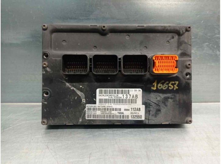 Recambio de centralita motor uce para chrysler voyager (rg) 2.4 cat referencia OEM IAM P05094112AB  